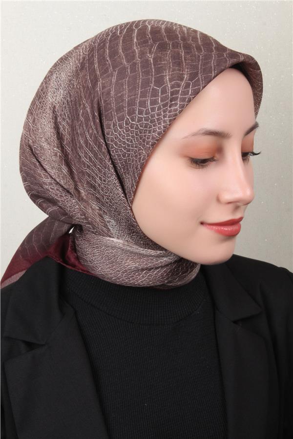 Nirvana Soft Eşarp 8103-11 Bordo