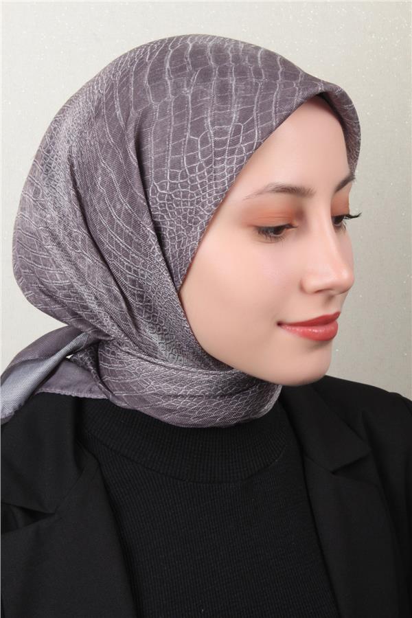 Nirvana Soft Eşarp 8103-15 Füme