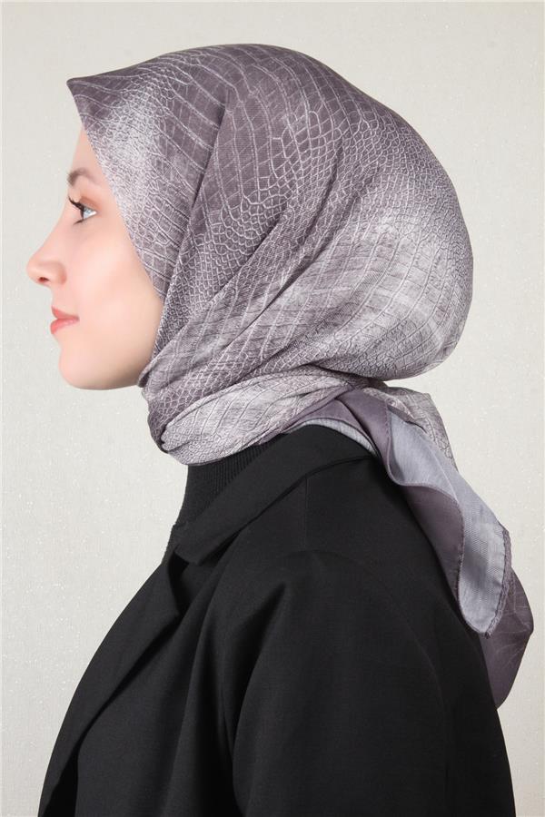 Nirvana Soft Eşarp 8103-15 Füme