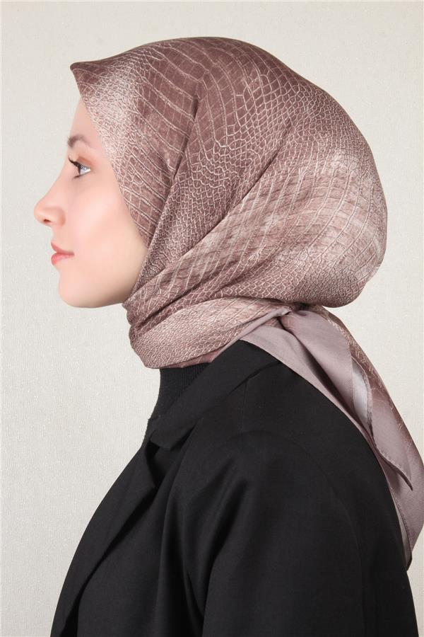Nirvana Soft Eşarp 8103-17 Koyu Bej
