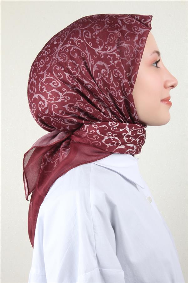 Nirvana Soft Eşarp 8104-1 Bordo