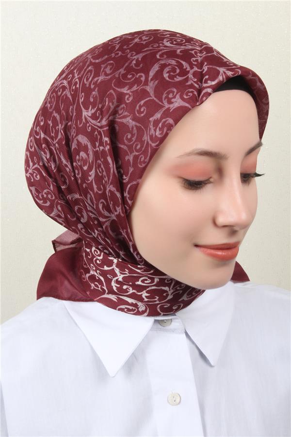 Nirvana Soft Eşarp 8104-1 Bordo