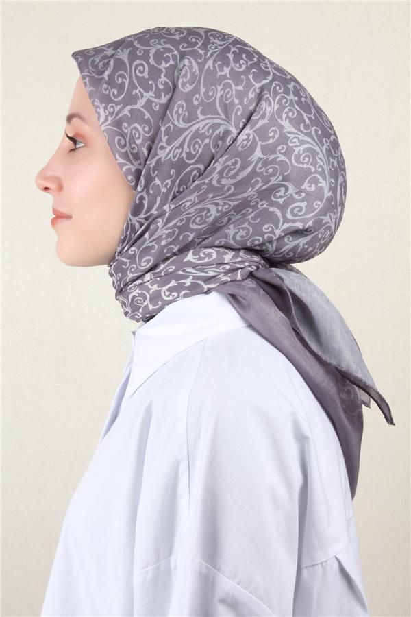 Nirvana Soft Eşarp 8104-10 Füme