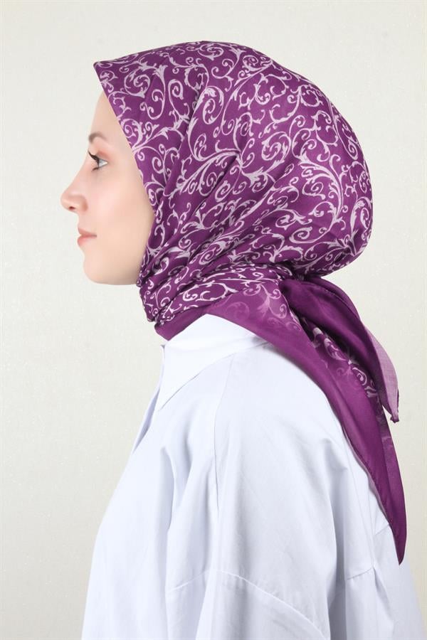 Nirvana Soft Eşarp 8104-13 Mürdüm