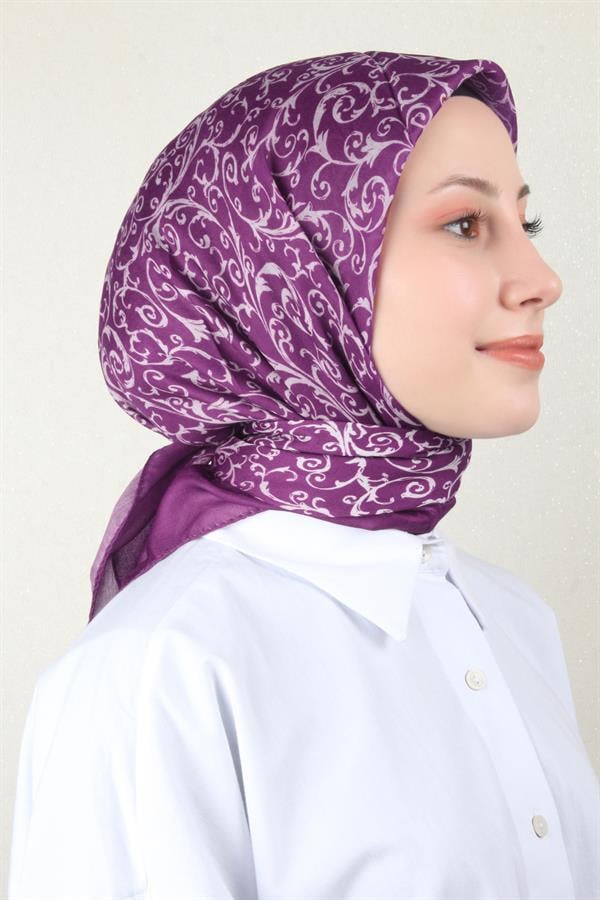 Nirvana Soft Eşarp 8104-13 Mürdüm