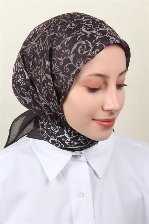 Nirvana Soft Eşarp 8104-3 Siyah