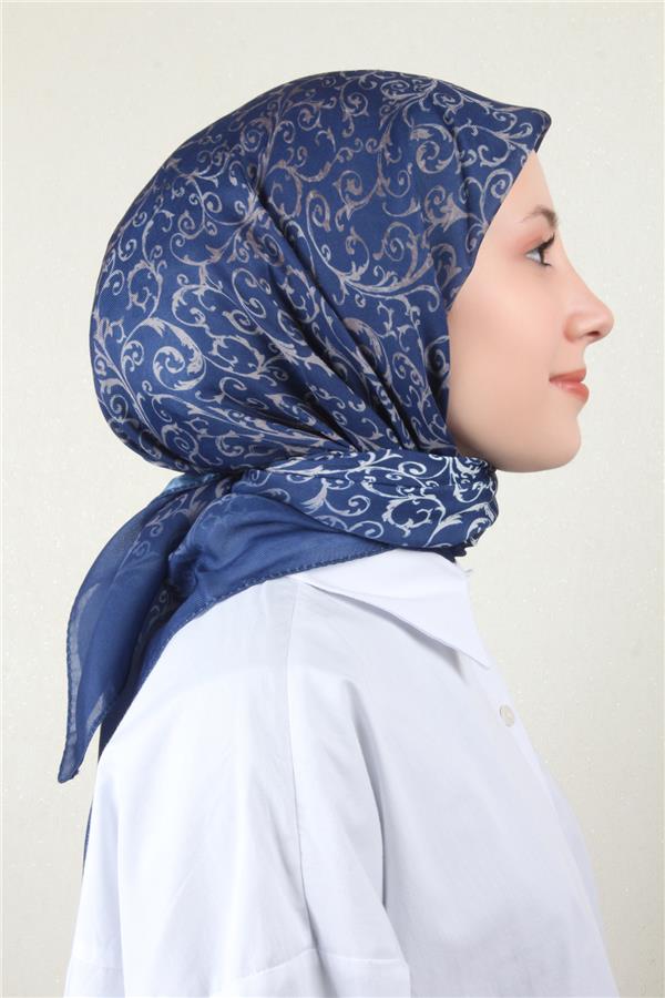Nirvana Soft Eşarp 8104-4 İndigo