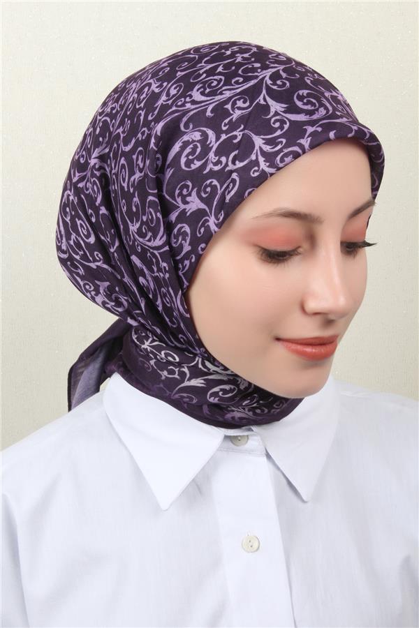 Nirvana Soft Eşarp 8104-5 Mor