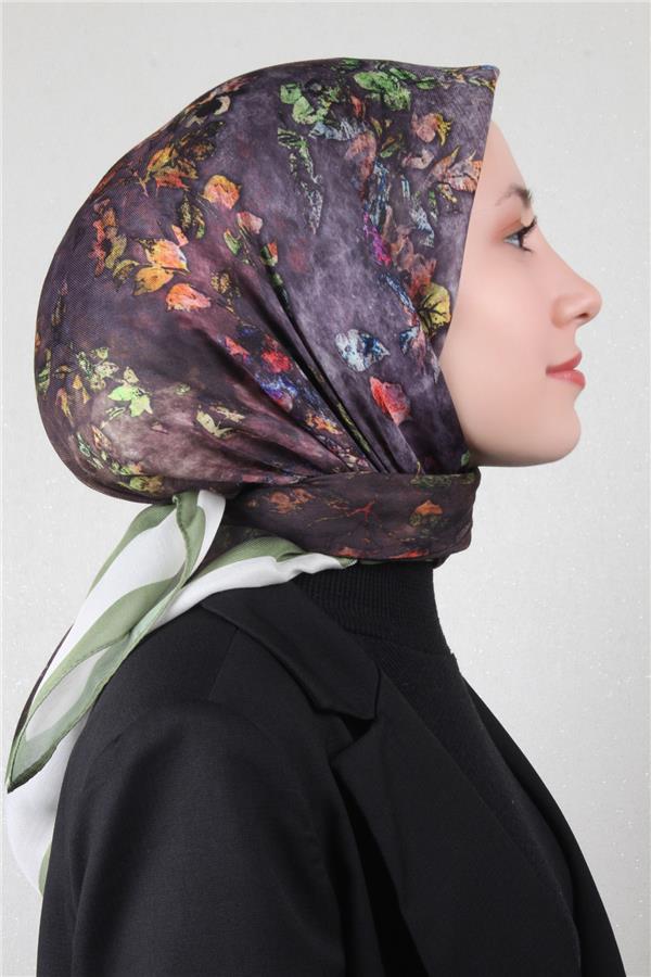 Nirvana Soft Eşarp 8105-10 Oliv