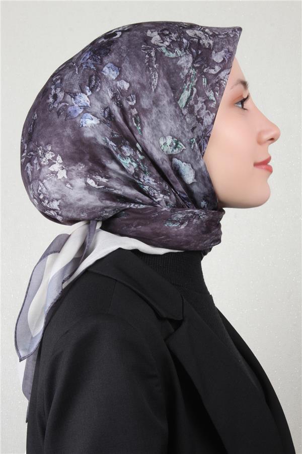 Nirvana Soft Eşarp 8105-12 Füme