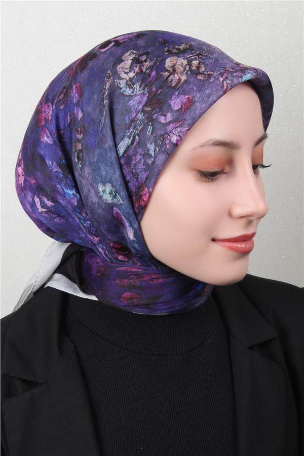 Nirvana Soft Eşarp 8105-14 Mor