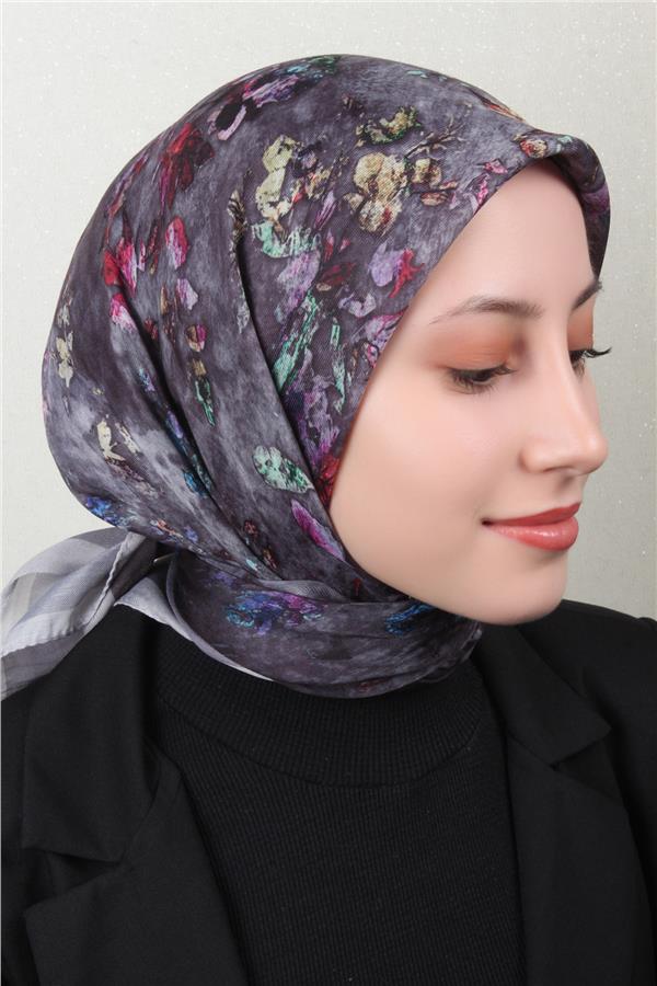 Nirvana Soft Eşarp 8105-16 Gri