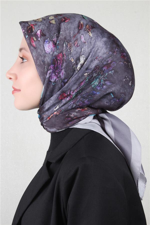 Nirvana Soft Eşarp 8105-16 Gri