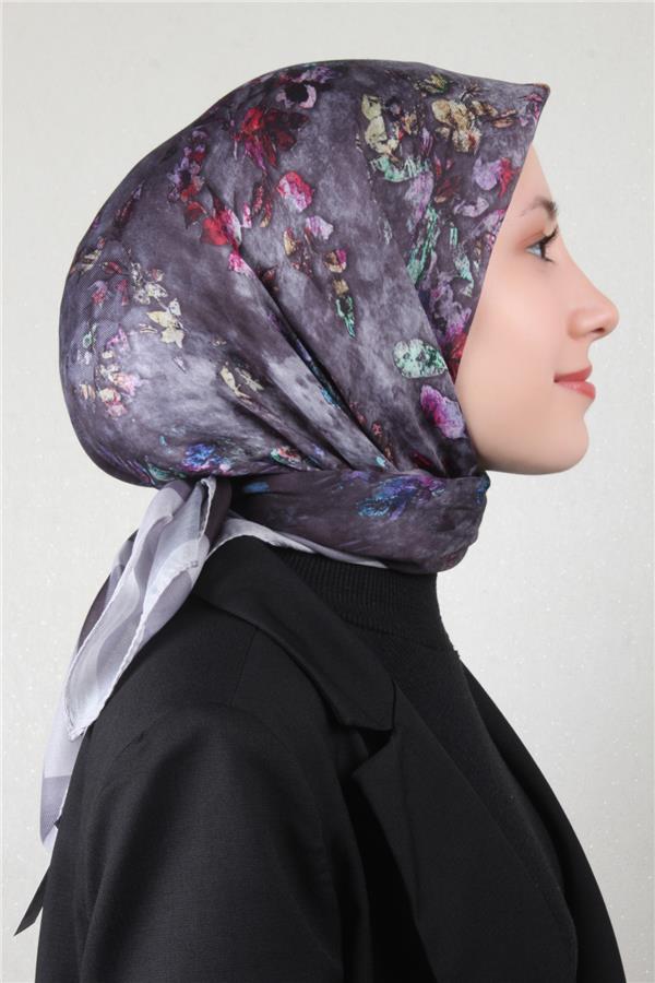 Nirvana Soft Eşarp 8105-16 Gri