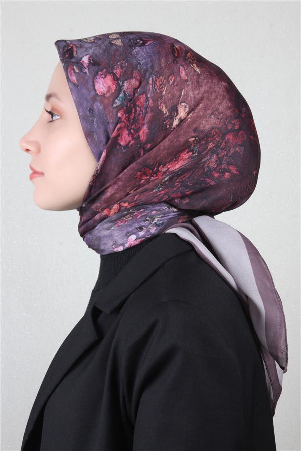 Nirvana Soft Eşarp 8105-2 Gül Kurusu