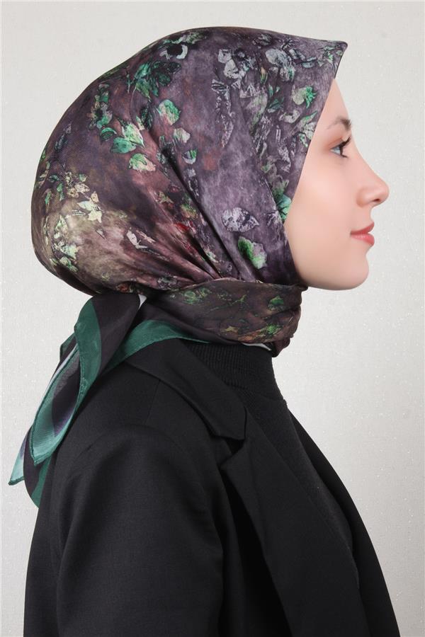 Nirvana Soft Eşarp 8105-8 Zümrüt