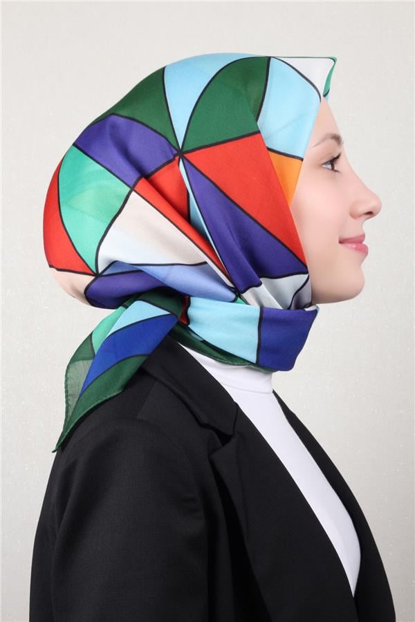 Nirvana Soft Eşarp 8106-2 Yeşil