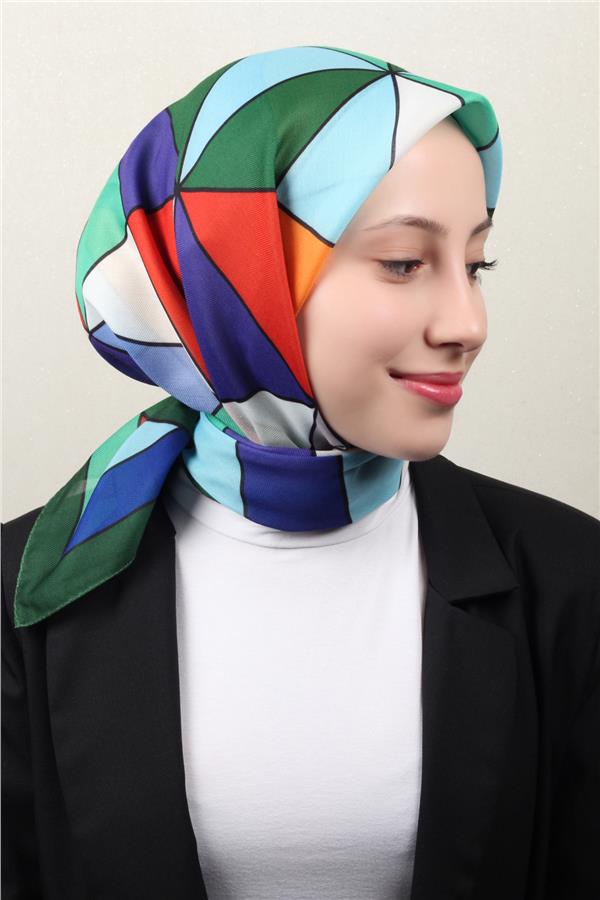 Nirvana Soft Eşarp 8106-2 Yeşil