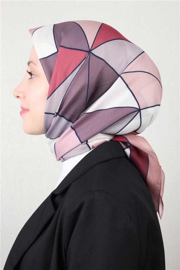 Nirvana Soft Eşarp 8106-8 Pastel Pembe