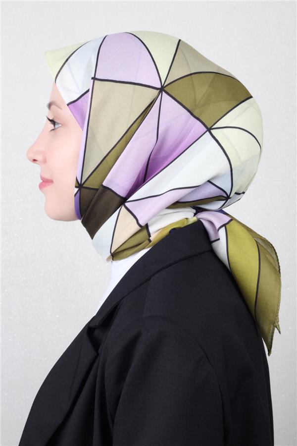 Nirvana Soft Eşarp 8106- Yağ Yeşili