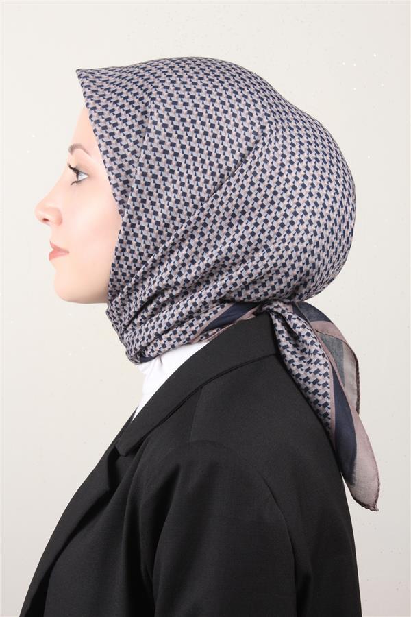 Nirvana Soft Eşarp 8107-15 Sütlü Kahve