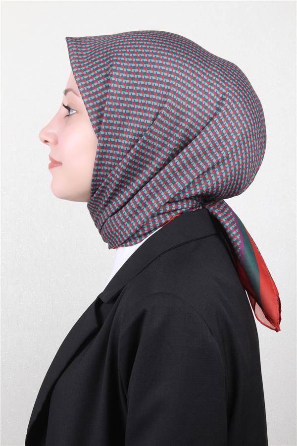 Nirvana Soft Eşarp 8107-16 Çam Yeşili