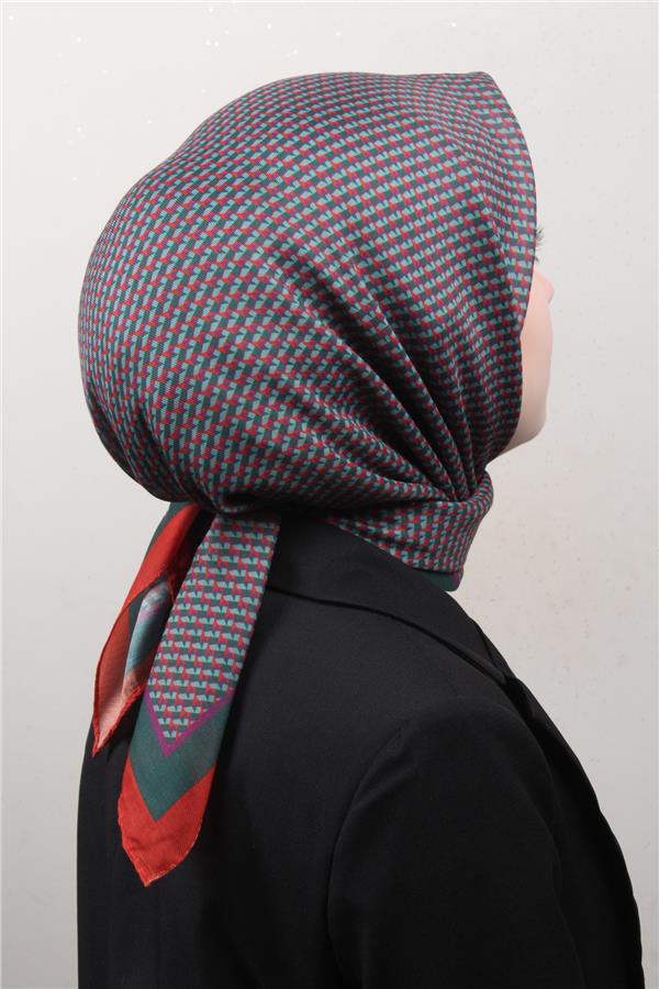 Nirvana Soft Eşarp 8107-16 Çam Yeşili