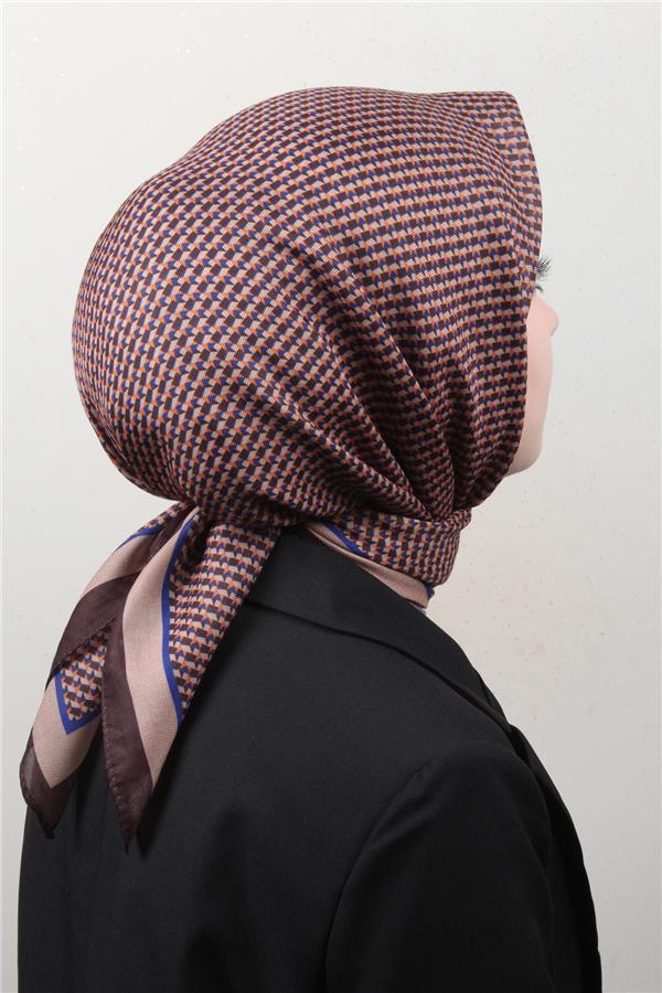 Nirvana Soft Eşarp 8107-18 Kahverengi