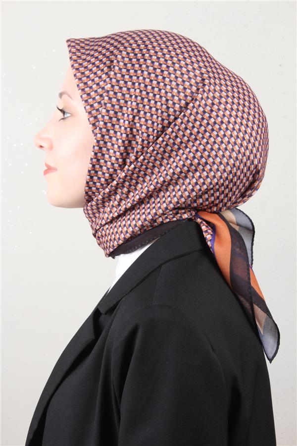 Nirvana Soft Eşarp 8107-2 Turuncu