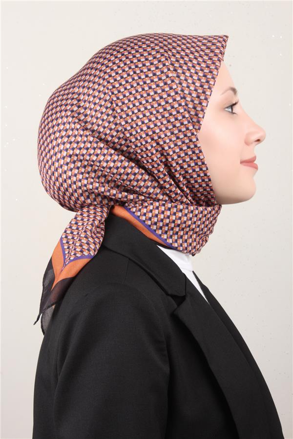 Nirvana Soft Eşarp 8107-2 Turuncu