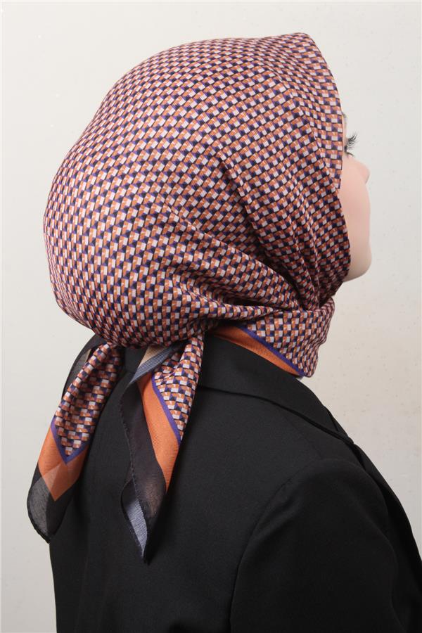 Nirvana Soft Eşarp 8107-2 Turuncu