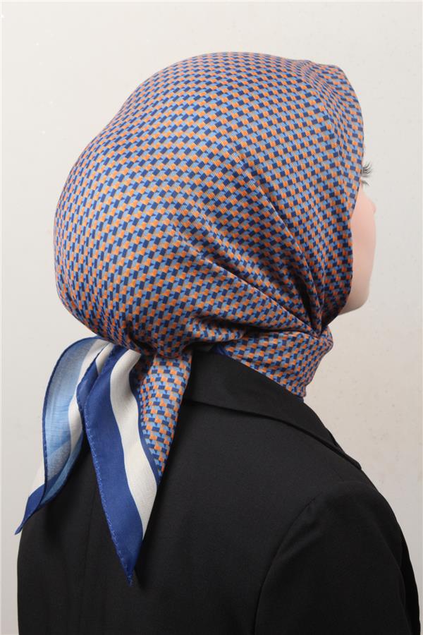 Nirvana Soft Eşarp 8107-3 Mavi