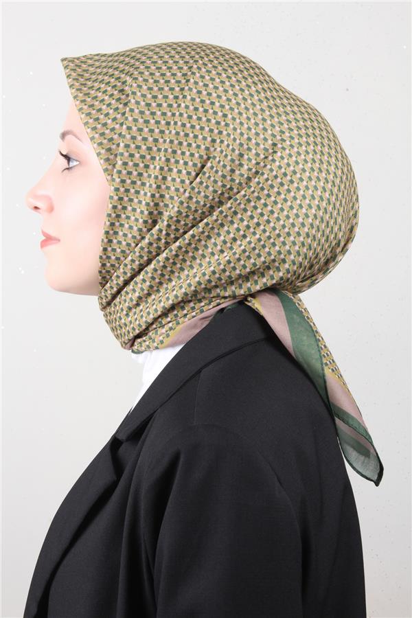 Nirvana Soft Eşarp 8107-9 Yeşil