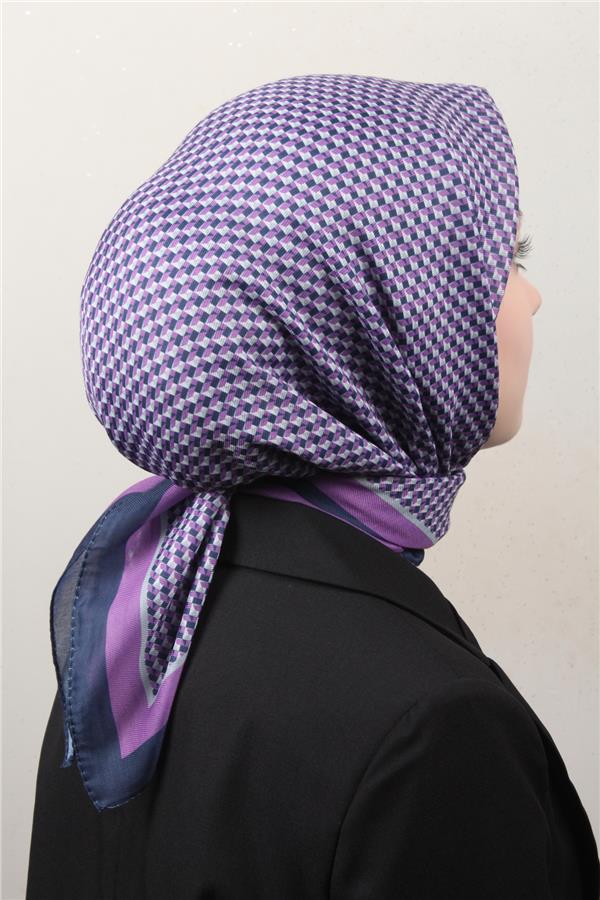 Nirvana Soft Eşarp 8107- Mor