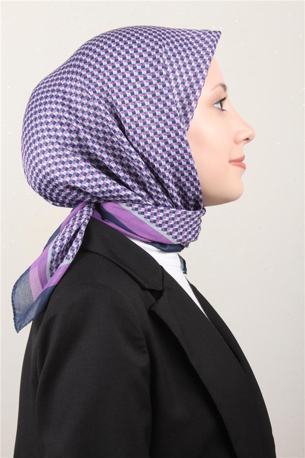 Nirvana Soft Eşarp 8107- Mor