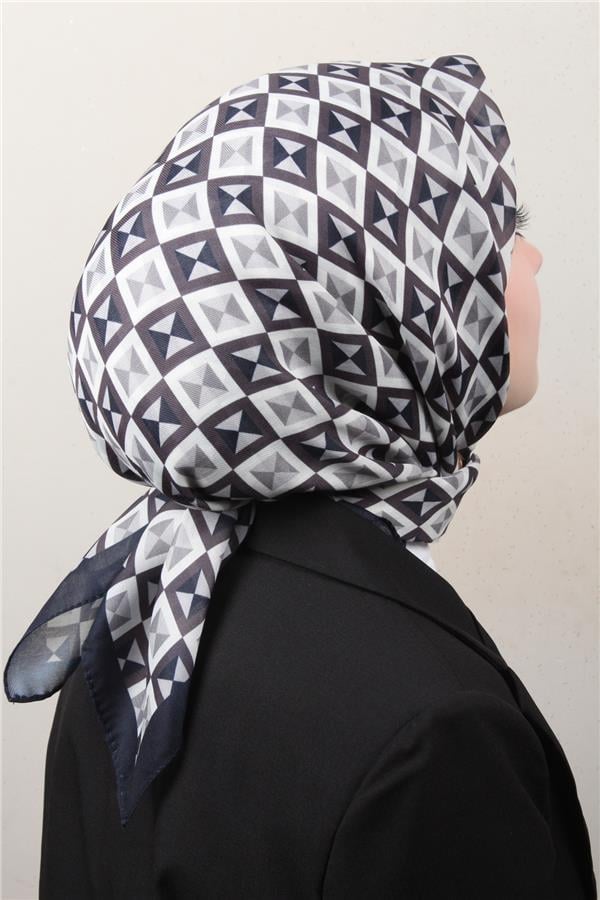 Nirvana Soft Eşarp 8108-10 Lacivert