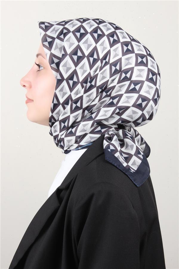 Nirvana Soft Eşarp 8108-10 Lacivert