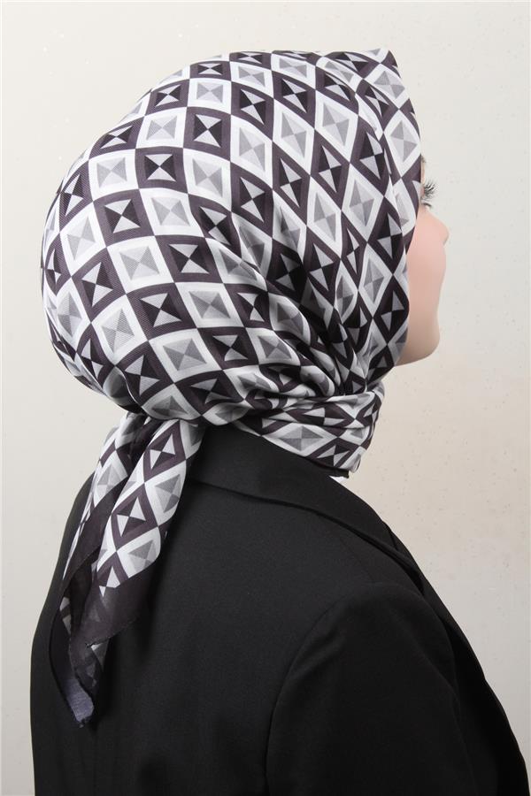 Nirvana Soft Eşarp 8108- 3 Siyah