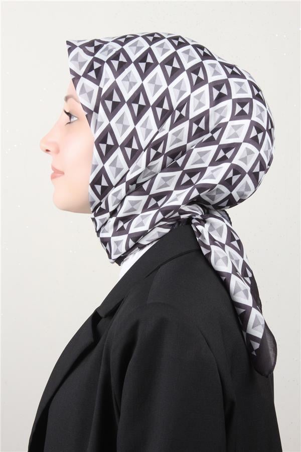 Nirvana Soft Eşarp 8108- 3 Siyah