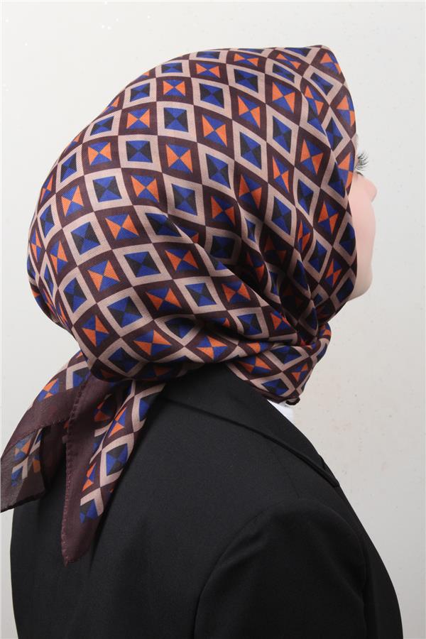 Nirvana Soft Eşarp 8108-4 Kahverengi