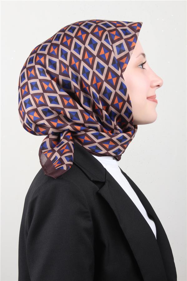 Nirvana Soft Eşarp 8108-4 Kahverengi