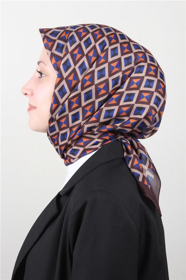 Nirvana Soft Eşarp 8108-4 Kahverengi