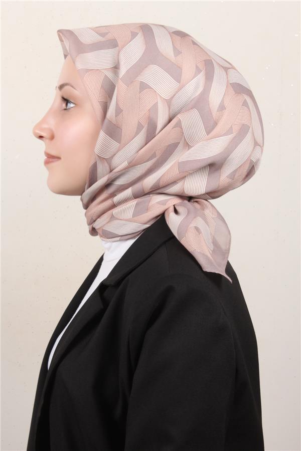 Nirvana Soft Eşarp 8109-12 Sütlü Kahve