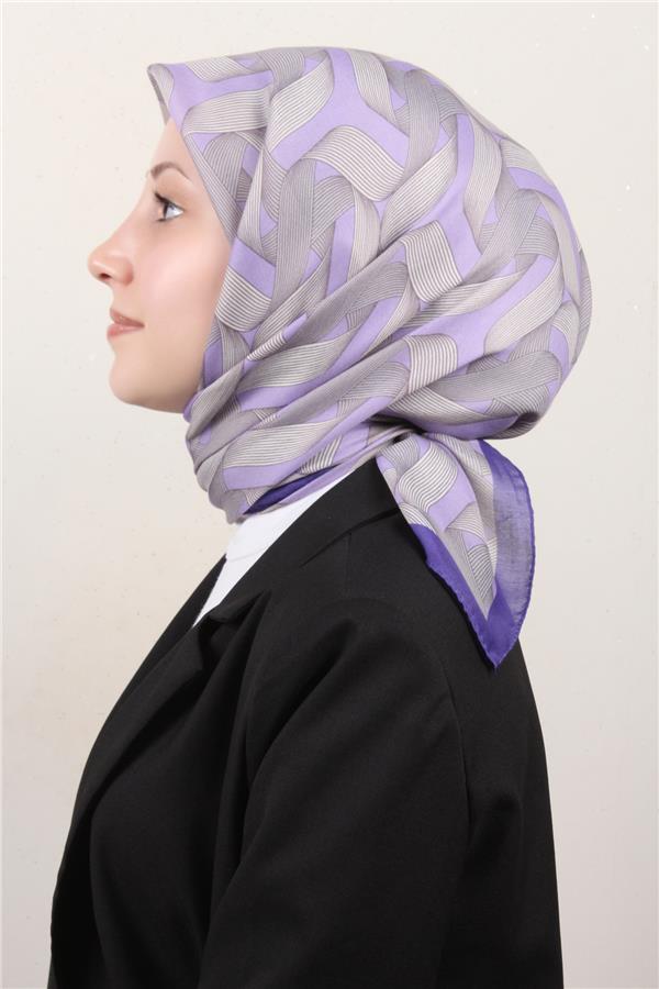 Nirvana Soft Eşarp 8109-13 Mor