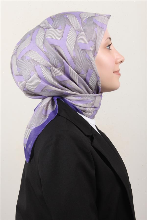Nirvana Soft Eşarp 8109-13 Mor