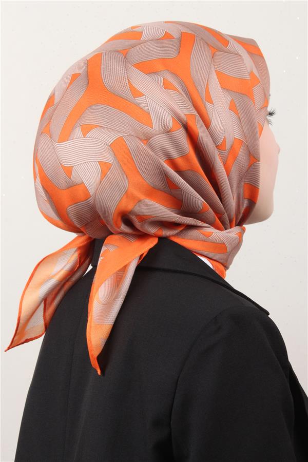 Nirvana Soft Eşarp 8109-2 Turuncu