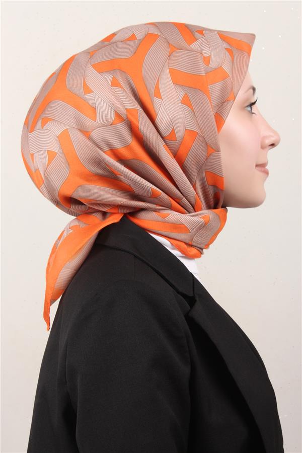 Nirvana Soft Eşarp 8109-2 Turuncu