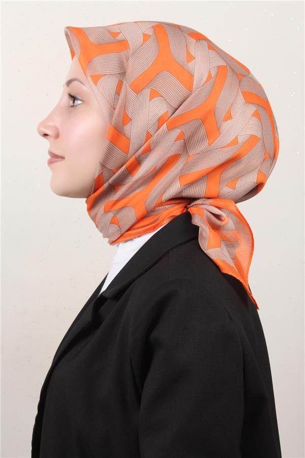 Nirvana Soft Eşarp 8109-2 Turuncu
