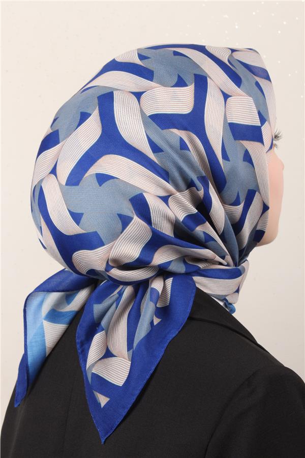 Nirvana Soft Eşarp 8109-6 Gece Mavisi