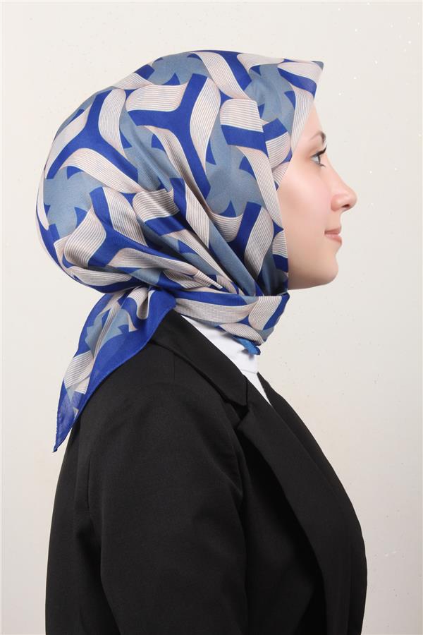 Nirvana Soft Eşarp 8109-6 Gece Mavisi